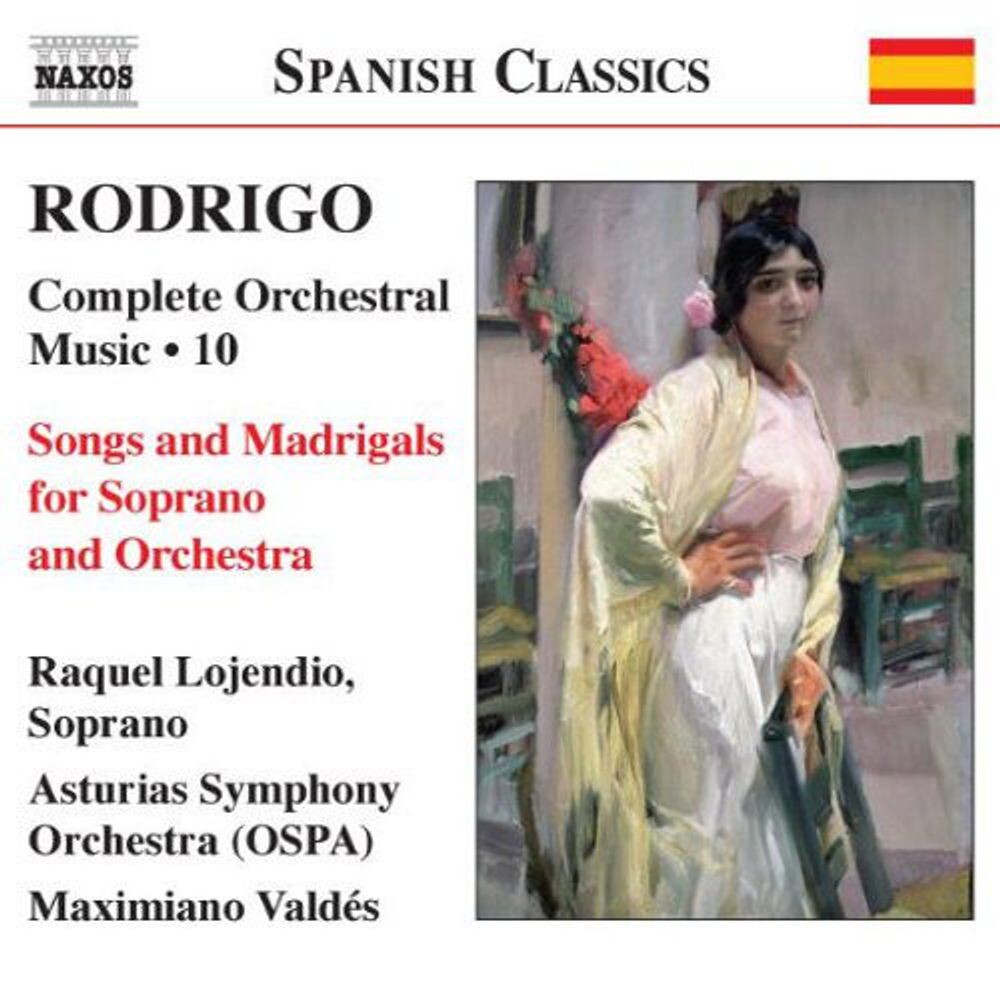 Диск CD Rodrigo: Complete Orchestral Music, Vol. 10 - Songs & Madrigals for Soprano & Orchestra - Joaquín Rodrigo, Maximiano Valdes, Raquel Lojendio, Asturias Symphony Orchestra
Диск CD Rodrigo: Complete Orchestral Music, Vol. 10 - Songs & Madrigals for Soprano & Orchestra - Joaquín Rodrigo, Maximiano Valdes, Raquel Lojendio, Asturias Symphony Orchestra