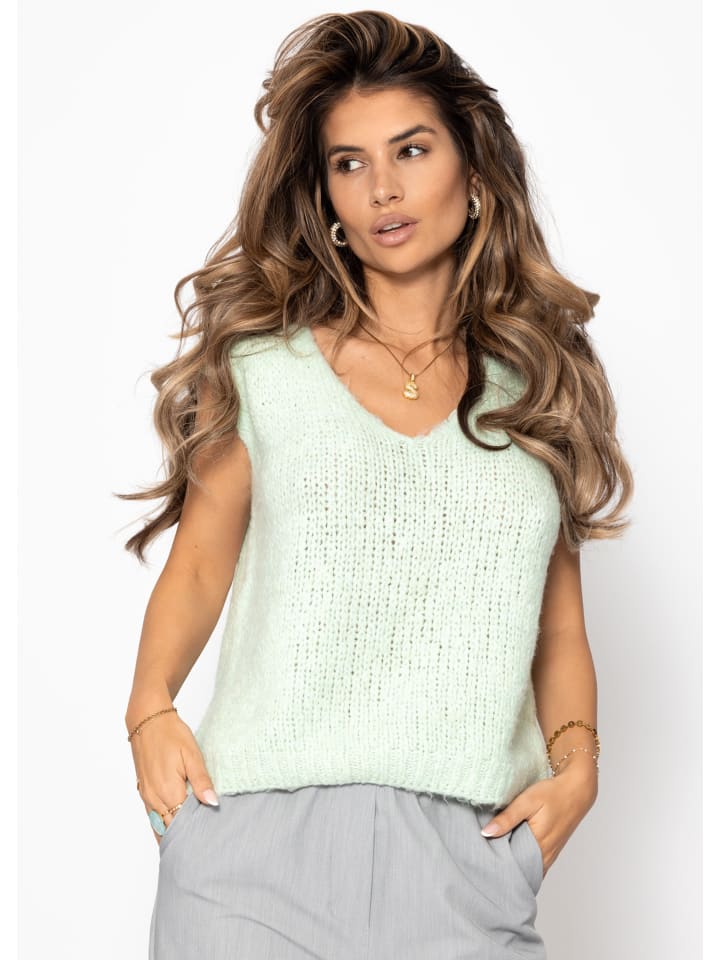 Свитер-жилет SASSYCLASSY, зеленый
Свитер-жилет SASSYCLASSY, зеленый