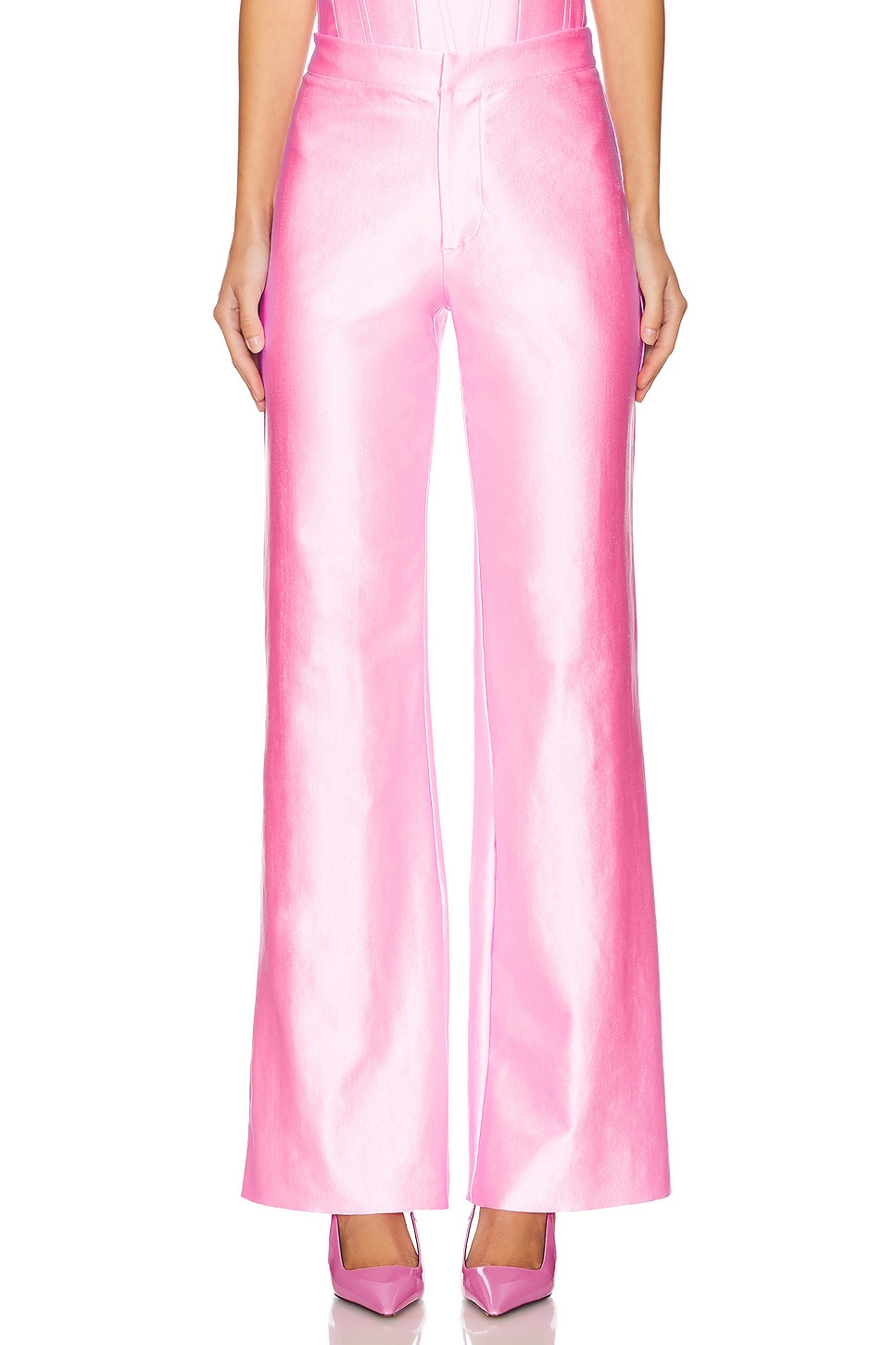 Брюки с низкой посадкой Rezek Studio, розовый
Брюки с низкой посадкой Rezek Studio, розовый