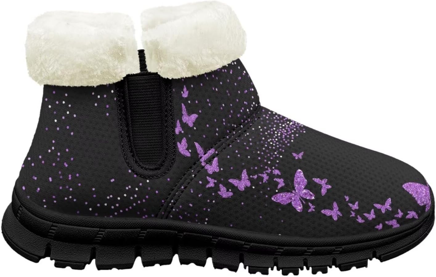 Детские ботинки на щиколотку для девочек, противоскользящие зимние ботинки для бега, с утепленной подкладкой, на мягкой подошве Pointodoor, Butterflies
Детские ботинки на щиколотку для девочек, противоскользящие зимние ботинки для бега, с утепленной подкладкой, на мягкой подошве Pointodoor, Butterflies