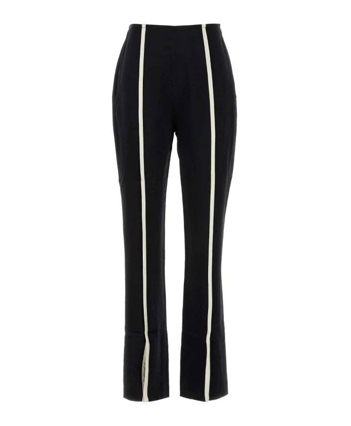 Черные атласные брюки прямого кроя Nanushka, черный
Черные атласные брюки прямого кроя Nanushka, черный