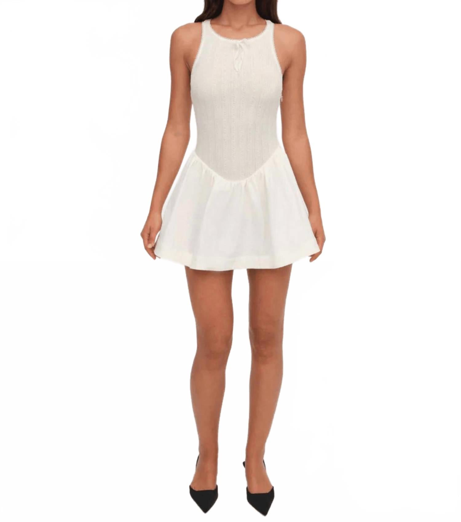 Мини-платье Billie в кремовом цвете For Love & Lemons
Мини-платье Billie в кремовом цвете For Love & Lemons