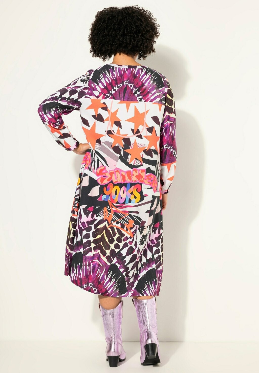 Платье-рубашка MIDI MIX OF PRINTED PATTERNS NECKLINE Angel of Style, белый
Платье-рубашка MIDI MIX OF PRINTED PATTERNS NECKLINE Angel of Style, белый