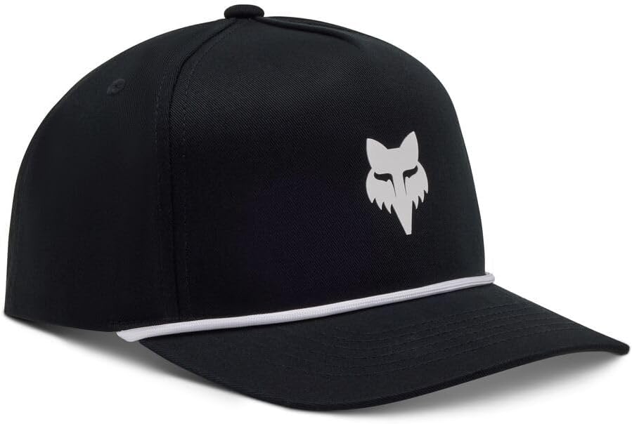 Fox Racing Mens Fox Head Rope Hat, Black
Fox Racing Mens Fox Head Rope Hat, Black