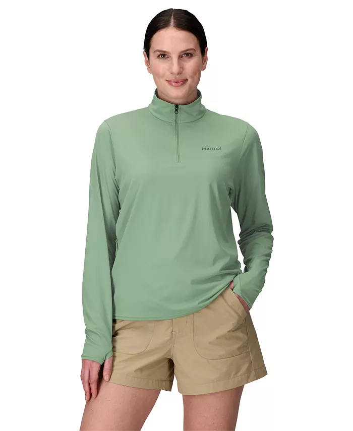 Женская рубашка Air Exchange UPF 50 с застежкой-молнией 1/4 Marmot, зеленый
Женская рубашка Air Exchange UPF 50 с застежкой-молнией 1/4 Marmot, зеленый