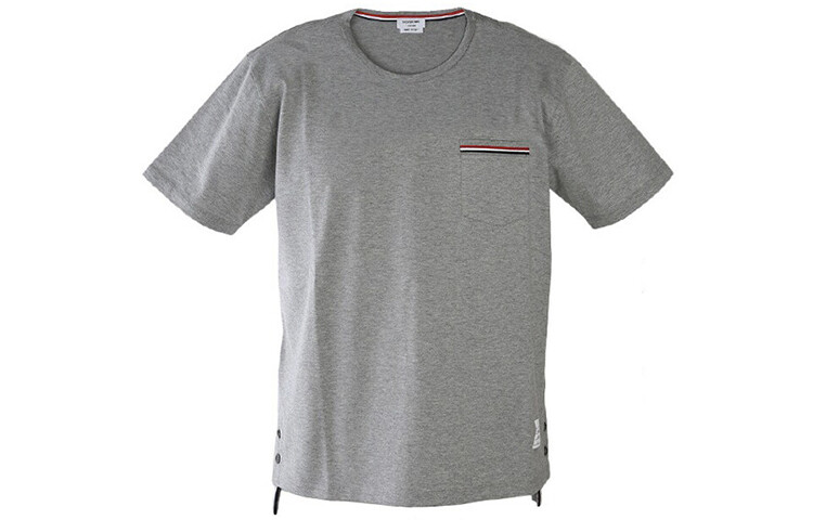 Футболка мужская светло-серая Thom Browne, серый
Футболка мужская светло-серая Thom Browne, серый