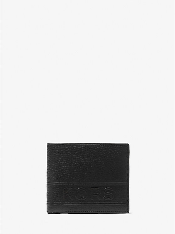 Кошелек-Купюрница Hudson из шагреневой кожи с карманом для монет Michael Kors, черный
Кошелек-Купюрница Hudson из шагреневой кожи с карманом для монет Michael Kors, черный