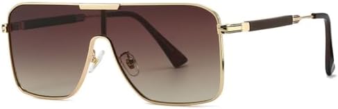 Классические квадратные солнцезащитные очки с плоской верхней частью 2027 года для женщин и мужчин. Модные солнцезащитные очки в винтажном панк-стиле, большие очки MTZJH, Gold Tea
Классические квадратные солнцезащитные очки с плоской верхней частью 2027 года для женщин и мужчин. Модные солнцезащитные очки в винтажном панк-стиле, большие очки MTZJH, Gold Tea