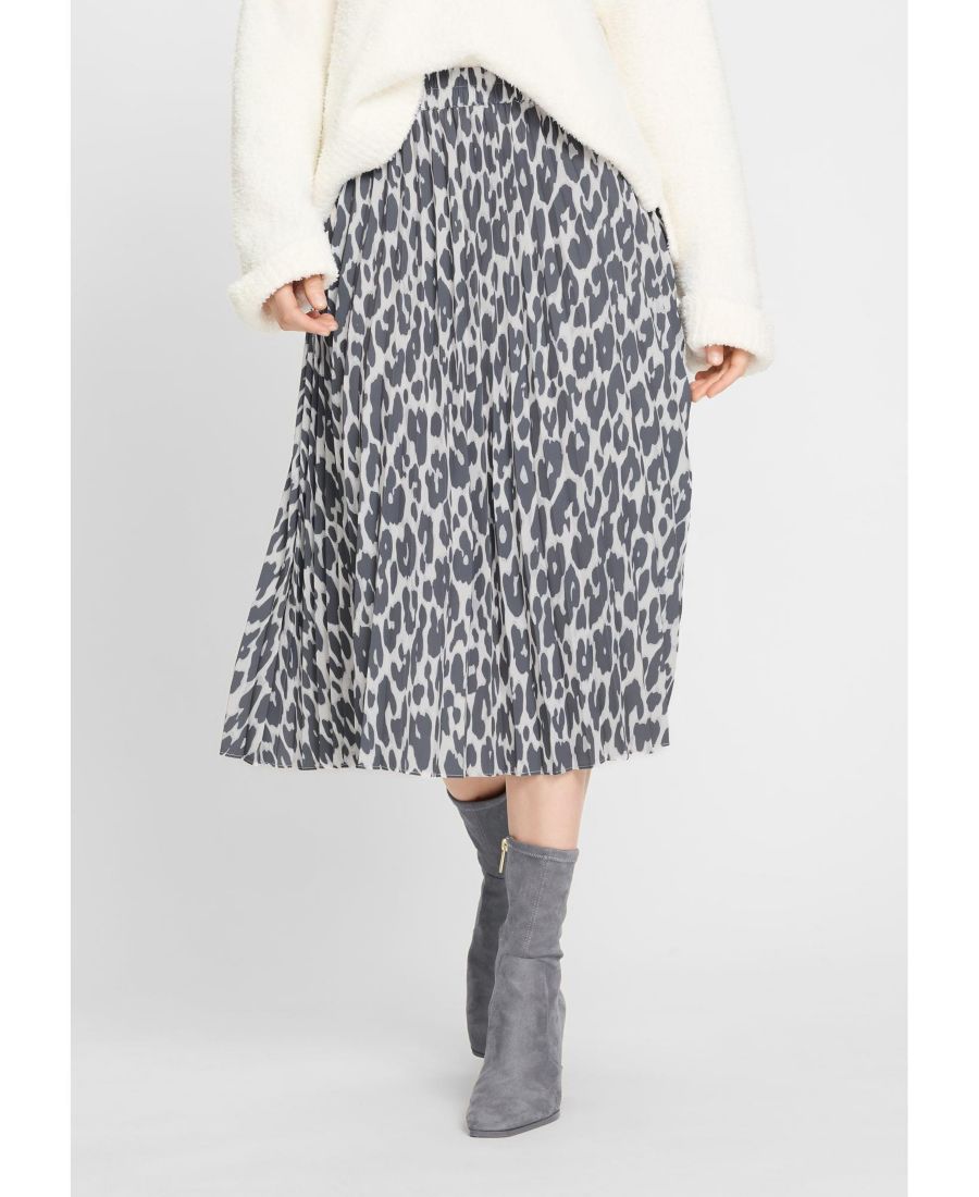 Женская плиссированная юбка с леопардовым принтом, надеваемая через голову Olsen, Dark slate
Женская плиссированная юбка с леопардовым принтом, надеваемая через голову Olsen, Dark slate