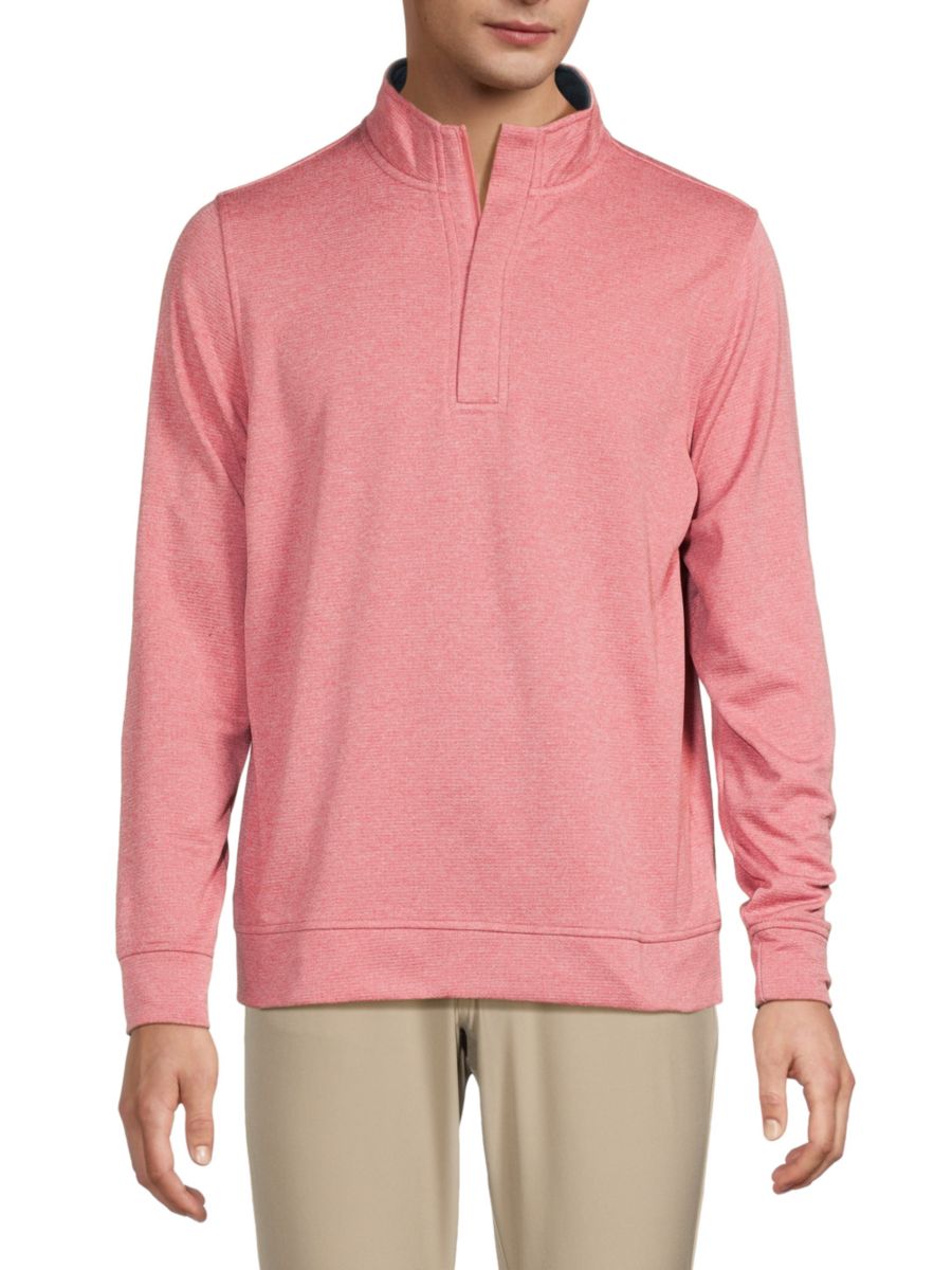 Однотонный пуловер с застежкой-молнией на четверть TailorByrd, цвет Chili Red
Однотонный пуловер с застежкой-молнией на четверть TailorByrd, цвет Chili Red