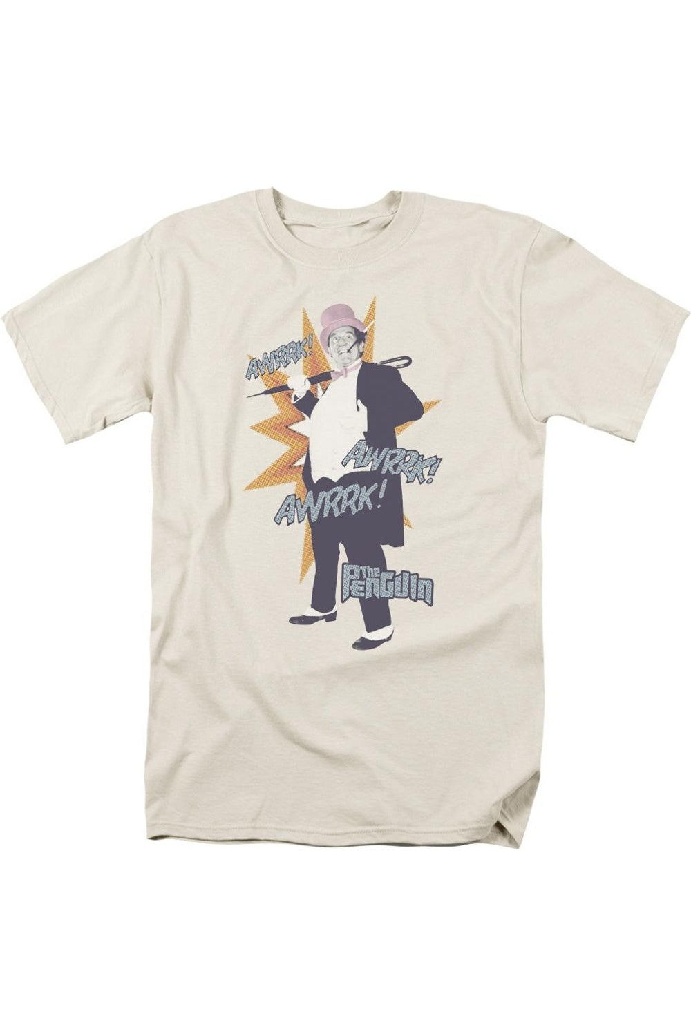 Футболка / футболка для взрослых с коротким рукавом Batman Classic Tv Penguin Gildan, кремовый
Футболка / футболка для взрослых с коротким рукавом Batman Classic Tv Penguin Gildan, кремовый