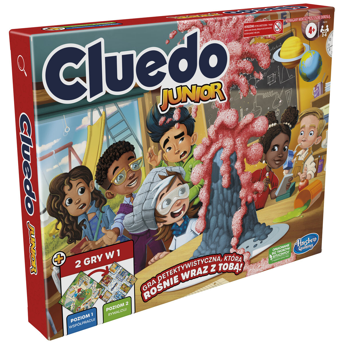 Cluedo Junior 2в1, игра настольная, Hasbro, F6419
Cluedo Junior 2в1, игра настольная, Hasbro, F6419