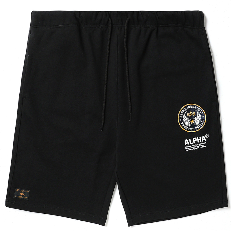 Шорты с лого-нашивкой Alpha Industries, черный
Шорты с лого-нашивкой Alpha Industries, черный