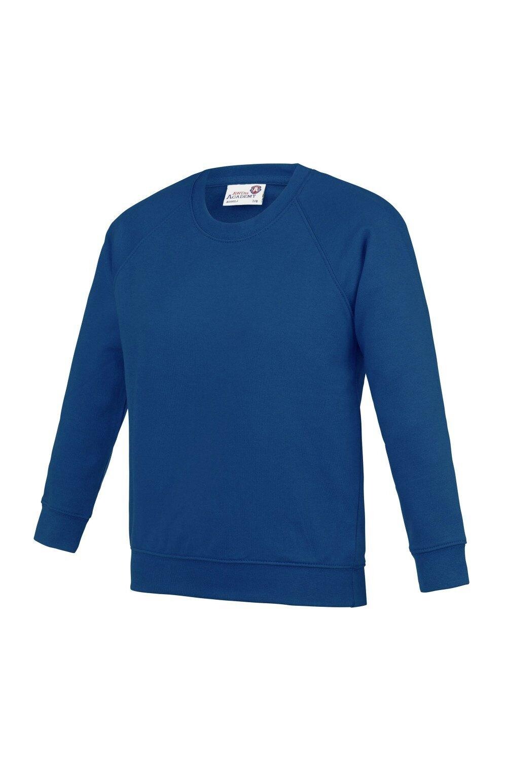 Школьная толстовка Academy с круглым вырезом реглан AWDis, синий
Школьная толстовка Academy с круглым вырезом реглан AWDis, синий