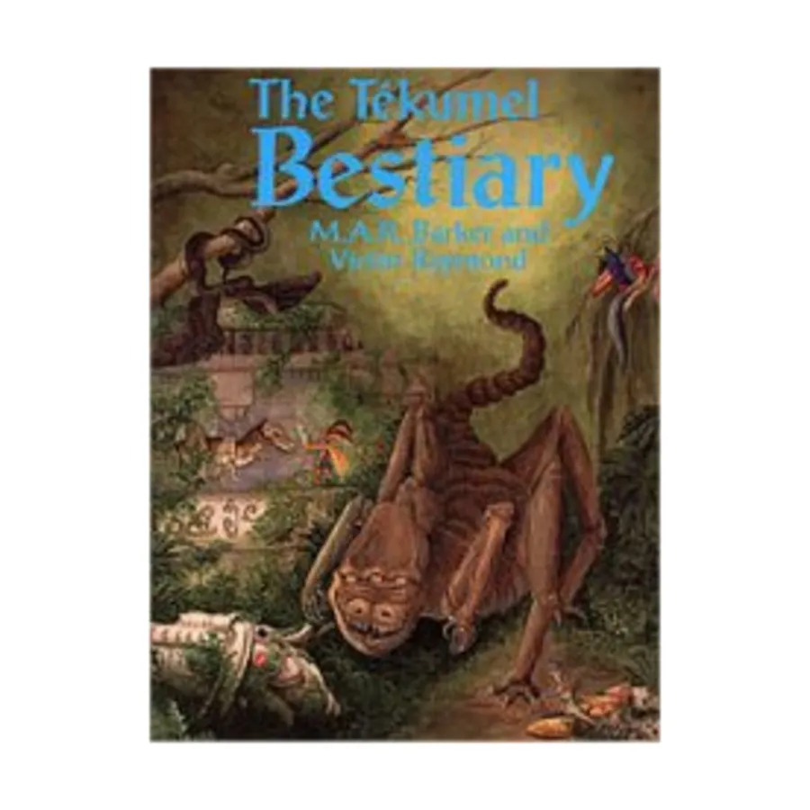 Tekumel Bestiary, Empire of the Petal Throne (Theatre of the Mind), мягкая обложка
Tekumel Bestiary, Empire of the Petal Throne (Theatre of the Mind), мягкая обложка