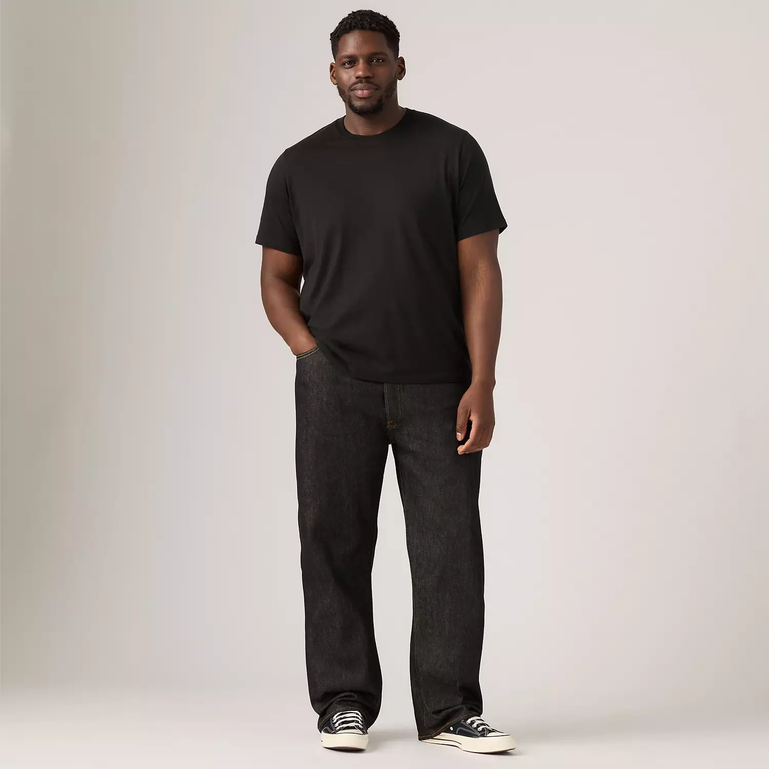 Мужские джинсы 501 с термоусадкой (большие и высокие) Levi's, черный
Мужские джинсы 501 с термоусадкой (большие и высокие) Levi's, черный