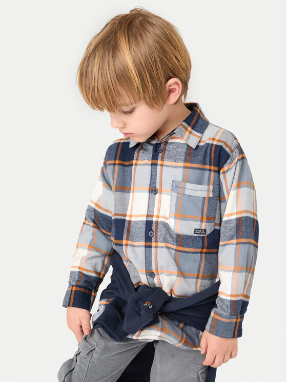 Рубашка стандартного кроя Mayoral, серый 
Рубашка стандартного кроя Mayoral, серый