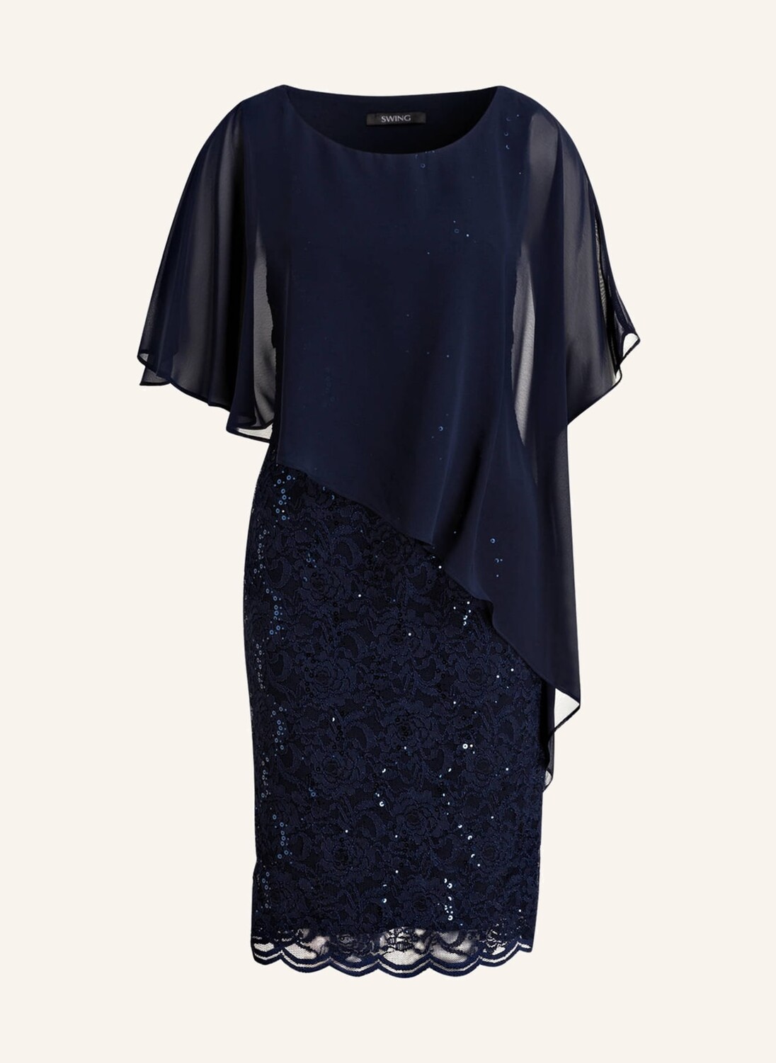 Коктейльное платье с кружевом SWING, цвет MARINE
Коктейльное платье с кружевом SWING, цвет MARINE