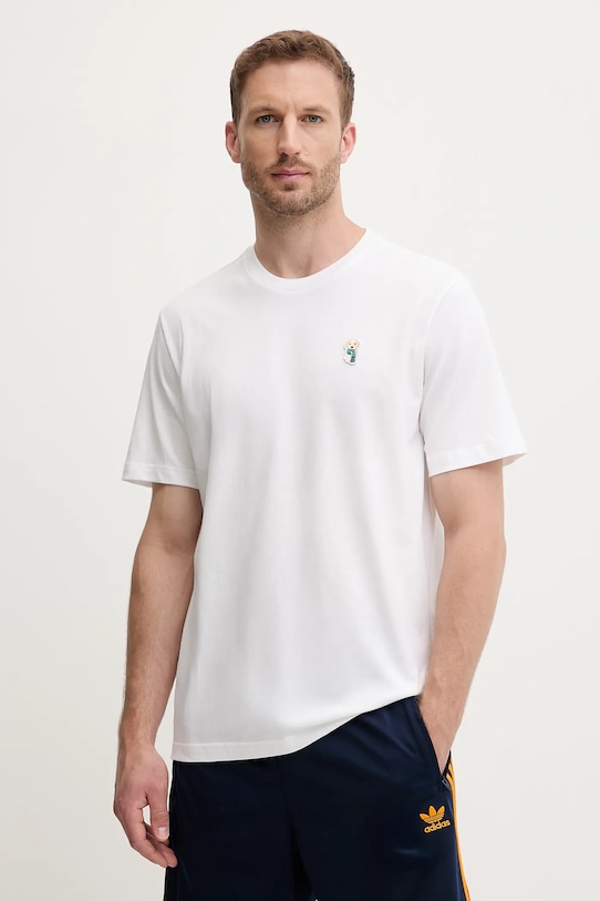 Хлопковая футболка Adidas, белый
Хлопковая футболка Adidas, белый
