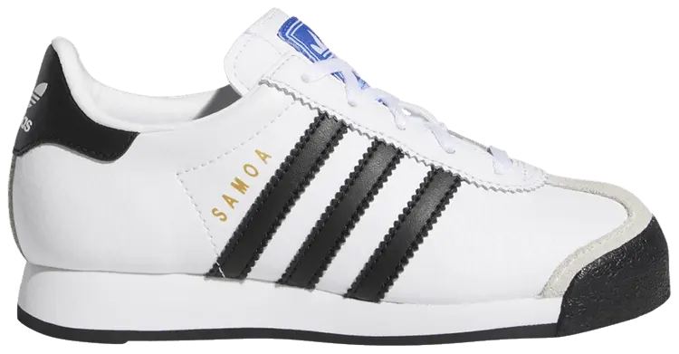 Кроссовки adidas Samoa Little Kid 'White Black', белый
Кроссовки adidas Samoa Little Kid 'White Black', белый