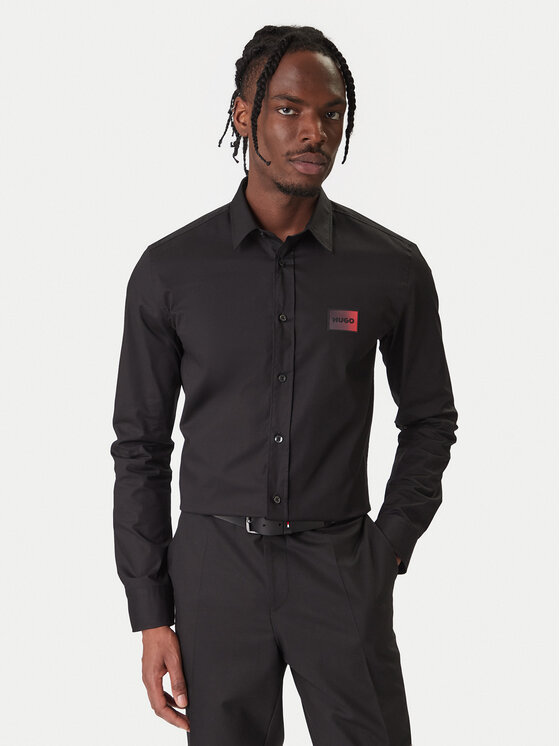 Рубашка regular fit Emero 50555786 Hugo, черный
Рубашка regular fit Emero 50555786 Hugo, черный