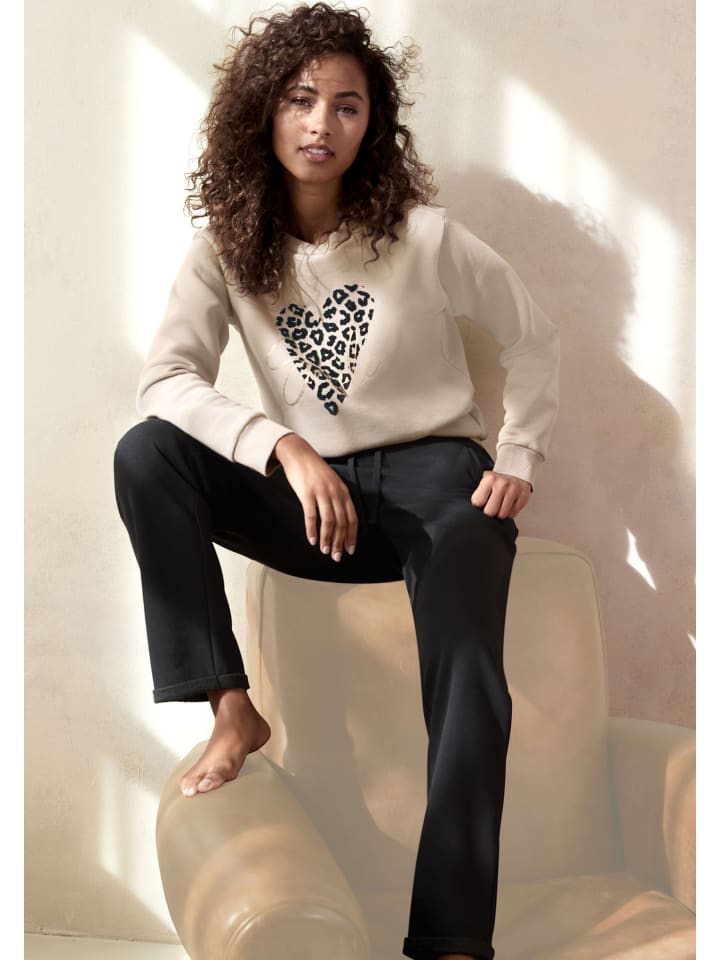 Спортивные штаны LASCANA, черный
Спортивные штаны LASCANA, черный