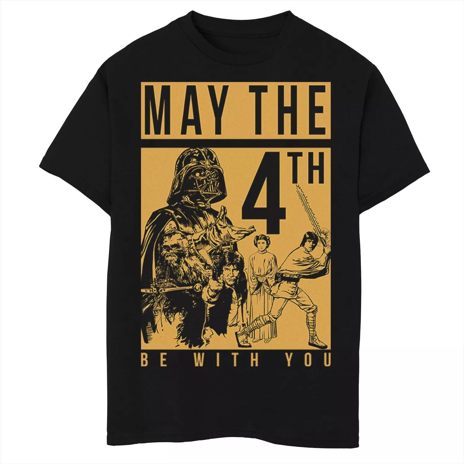 Футболка с плакатом Вейдера и графикой для мальчиков 8–20 лет «Звездные войны. Пусть 4-й будет с тобой» Star Wars
Футболка с плакатом Вейдера и графикой для мальчиков 8–20 лет «Звездные войны. Пусть 4-й будет с тобой» Star Wars
