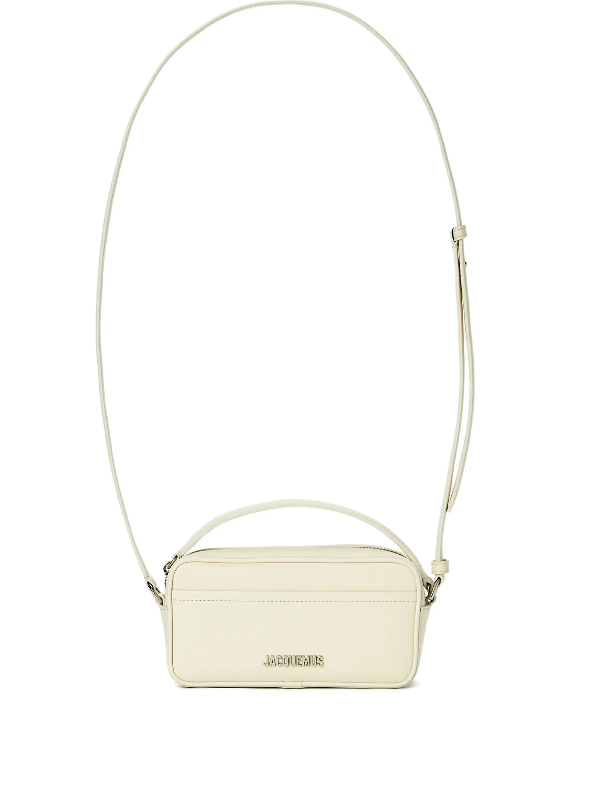 Каркасная сумка через плечо Jacquemus, кремовый
Каркасная сумка через плечо Jacquemus, кремовый