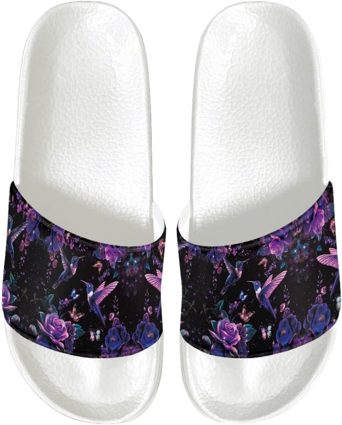 Женские летние плоские сандалии на шлепке с открытым носком, мягкие шлепанцы, летние нескользящие тапочки Judentidos, Hummingbird Floral
Женские летние плоские сандалии на шлепке с открытым носком, мягкие шлепанцы, летние нескользящие тапочки Judentidos, Hummingbird Floral