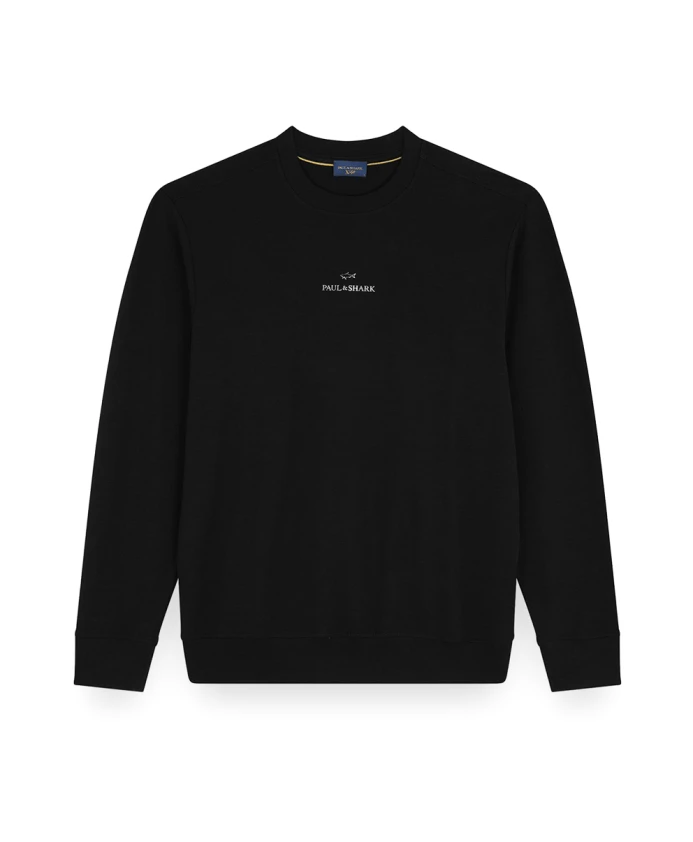 Мягкая толстовка с логотипом. Paul & Shark, черный
Мягкая толстовка с логотипом. Paul & Shark, черный