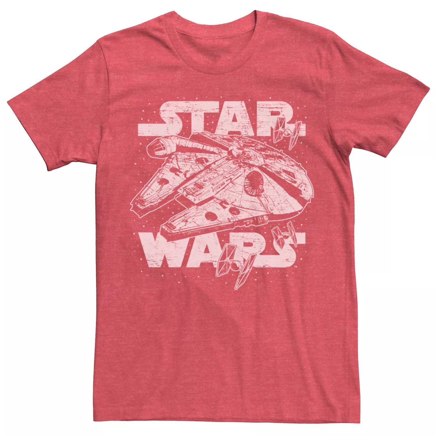 Мужская футболка с логотипом Star Wars Millennium Falcon TIE Fighter Licensed Character
Мужская футболка с логотипом Star Wars Millennium Falcon TIE Fighter Licensed Character