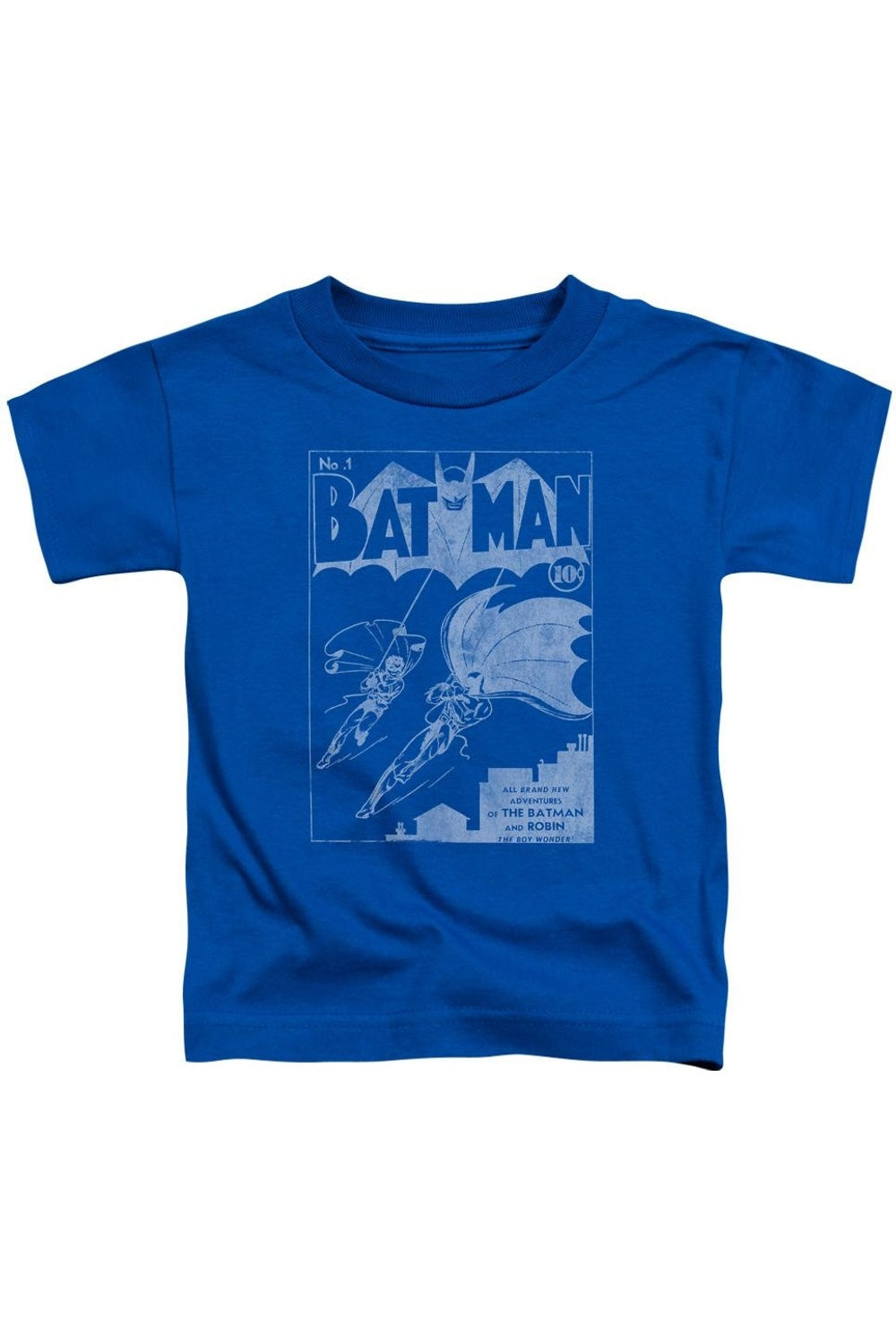 Футболка с коротким рукавом для малышей Batman Issue 1 Cover Gildan, синий
Футболка с коротким рукавом для малышей Batman Issue 1 Cover Gildan, синий
