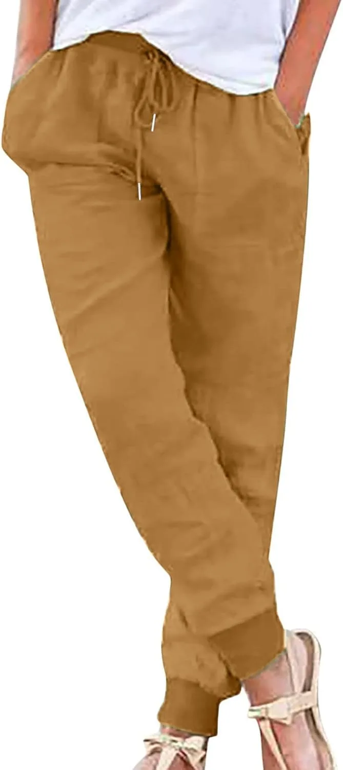 FZYLQY хлопковые льняные брюки женские летние с завязками
FZYLQY хлопковые льняные брюки женские летние с завязками