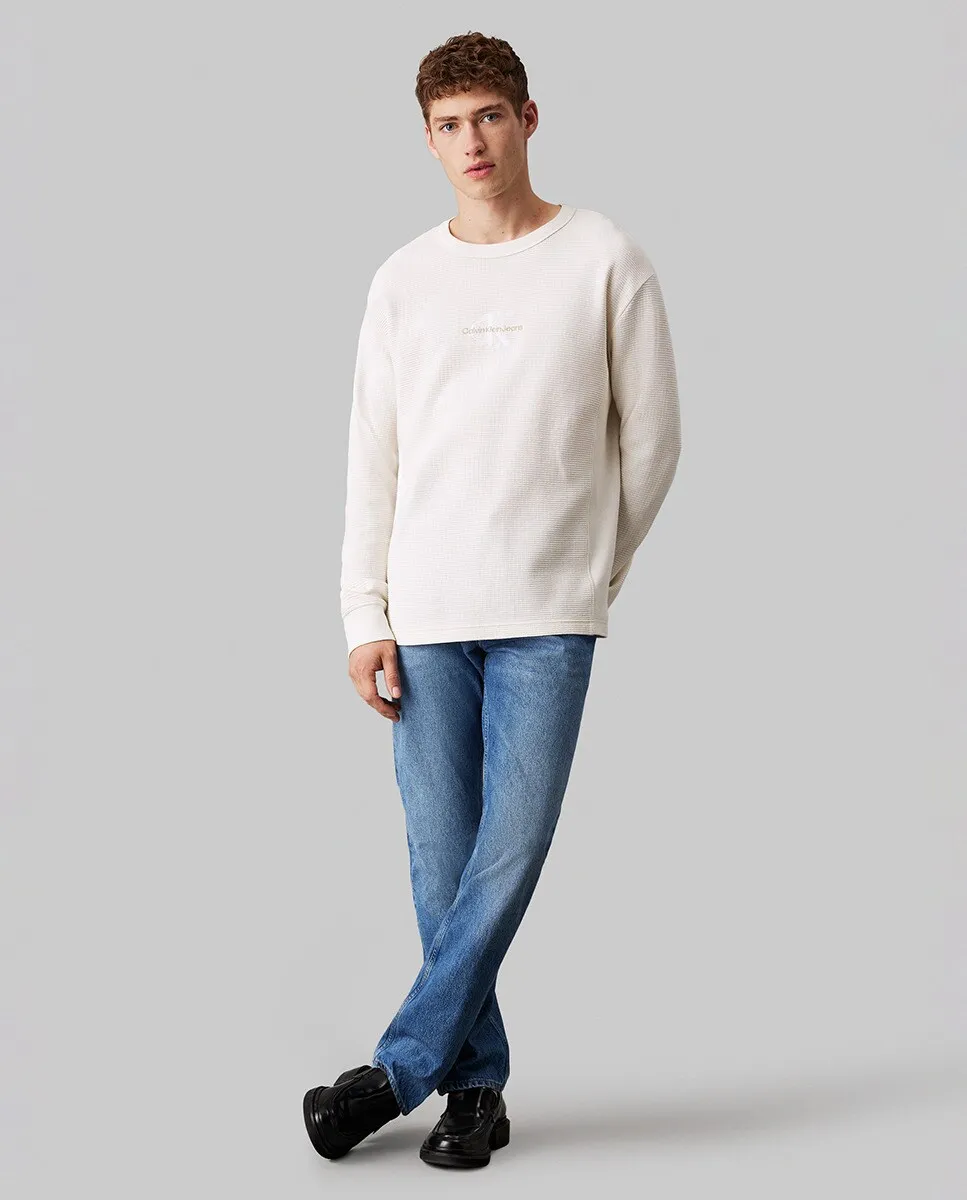 Мужские джинсы прямого кроя с эффектом потертости Calvin Klein Jeans, синий
Мужские джинсы прямого кроя с эффектом потертости Calvin Klein Jeans, синий