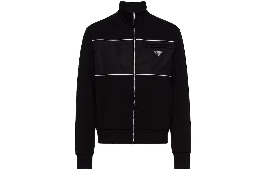 Куртка мужская Prada с белой полосой, черный
Куртка мужская Prada с белой полосой, черный