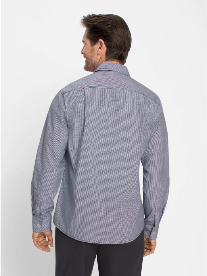 Рубашка с длинными рукавами в темно-синюю и белую клетку WITT WEIDEN
Рубашка с длинными рукавами в темно-синюю и белую клетку WITT WEIDEN