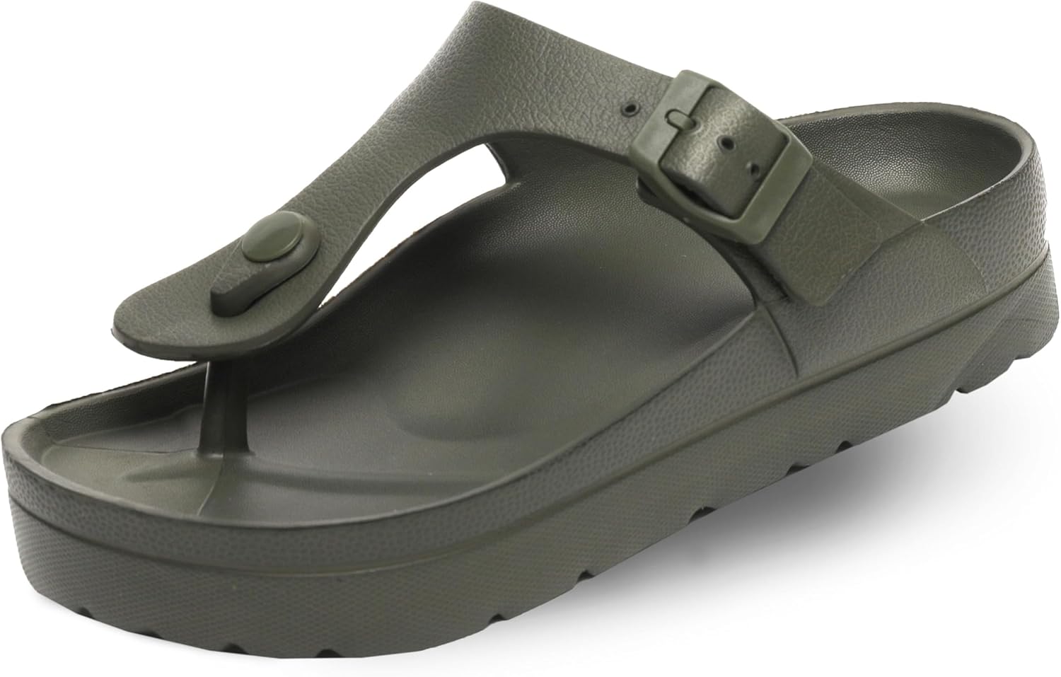 Женские сандалии на платформе HAPPYO Maui, регулируемые с застежкой, плоские сандалии с поддержкой свода стопы, шлепанцы из ЭВА с толстой подошвой и дополнительной амортизацией, зеленый
Женские сандалии на платформе HAPPYO Maui, регулируемые с застежкой, плоские сандалии с поддержкой свода стопы, шлепанцы из ЭВА с толстой подошвой и дополнительной амортизацией, зеленый