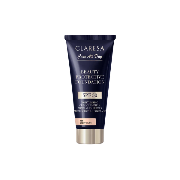 Увлажняющая тональная основа с фильтром spf50 1w легкая теплая, 30 мл Claresa Care all day, цвет 1w light warm
Увлажняющая тональная основа с фильтром spf50 1w легкая теплая, 30 мл Claresa Care all day, цвет 1w light warm