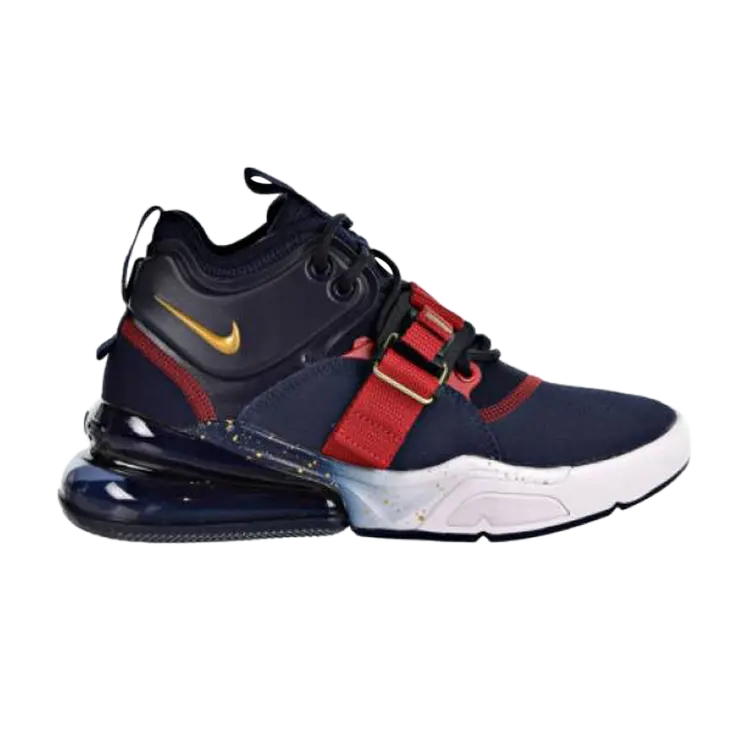 Кроссовки Nike Air Force 270 GS 'Olympic', синий
Кроссовки Nike Air Force 270 GS 'Olympic', синий