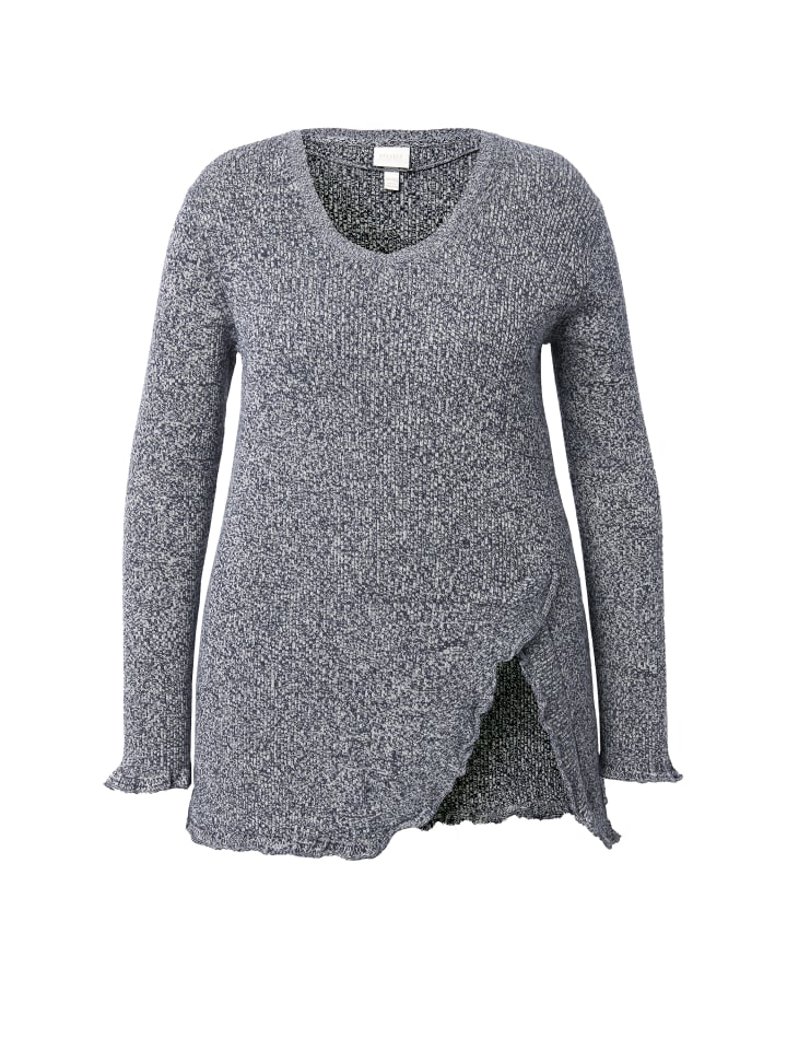 Свитер темно-синего цвета Ulla Popken
Свитер темно-синего цвета Ulla Popken