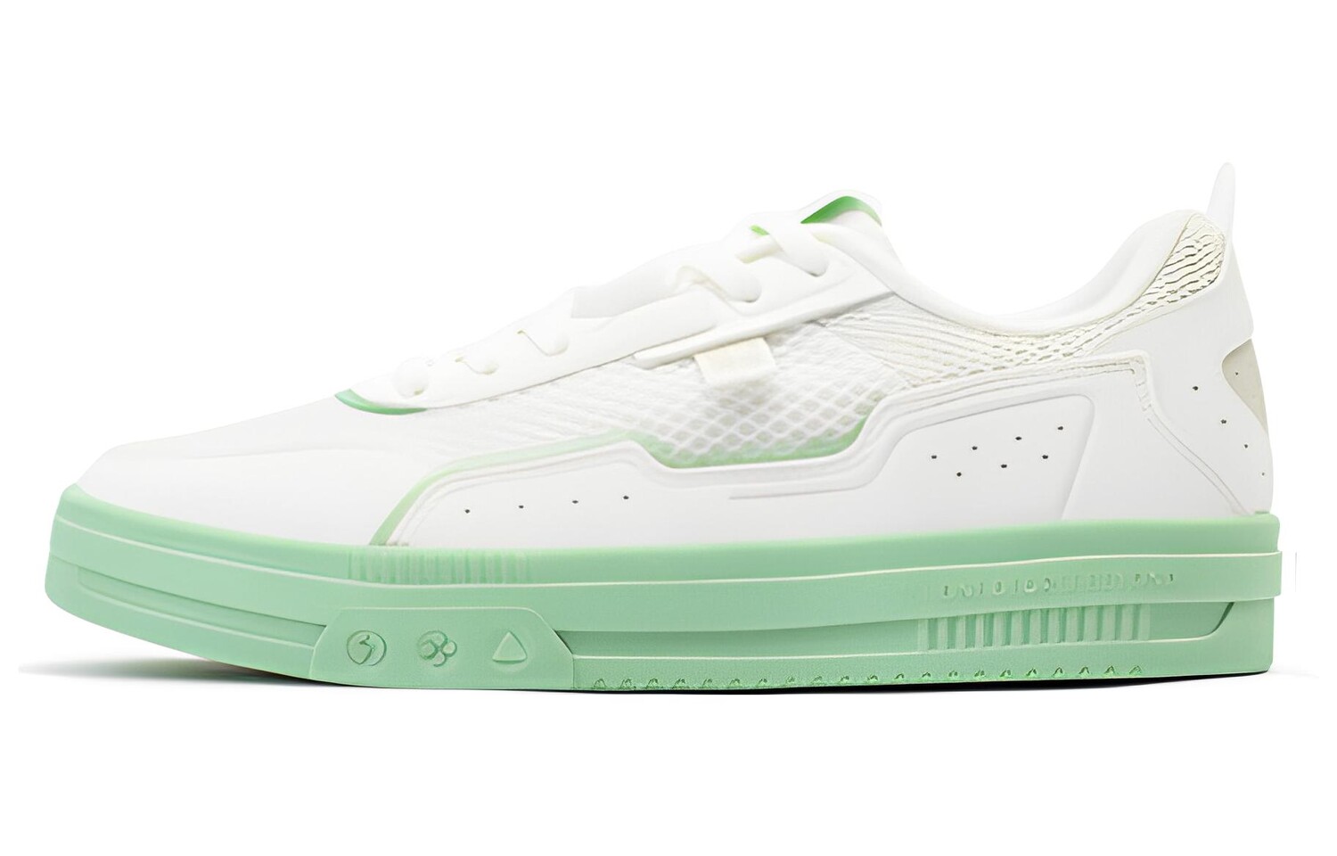 Кеды, скейтборд обувь женская низкая белый/зеленый 361° 
Кеды, скейтборд обувь женская низкая белый/зеленый 361°