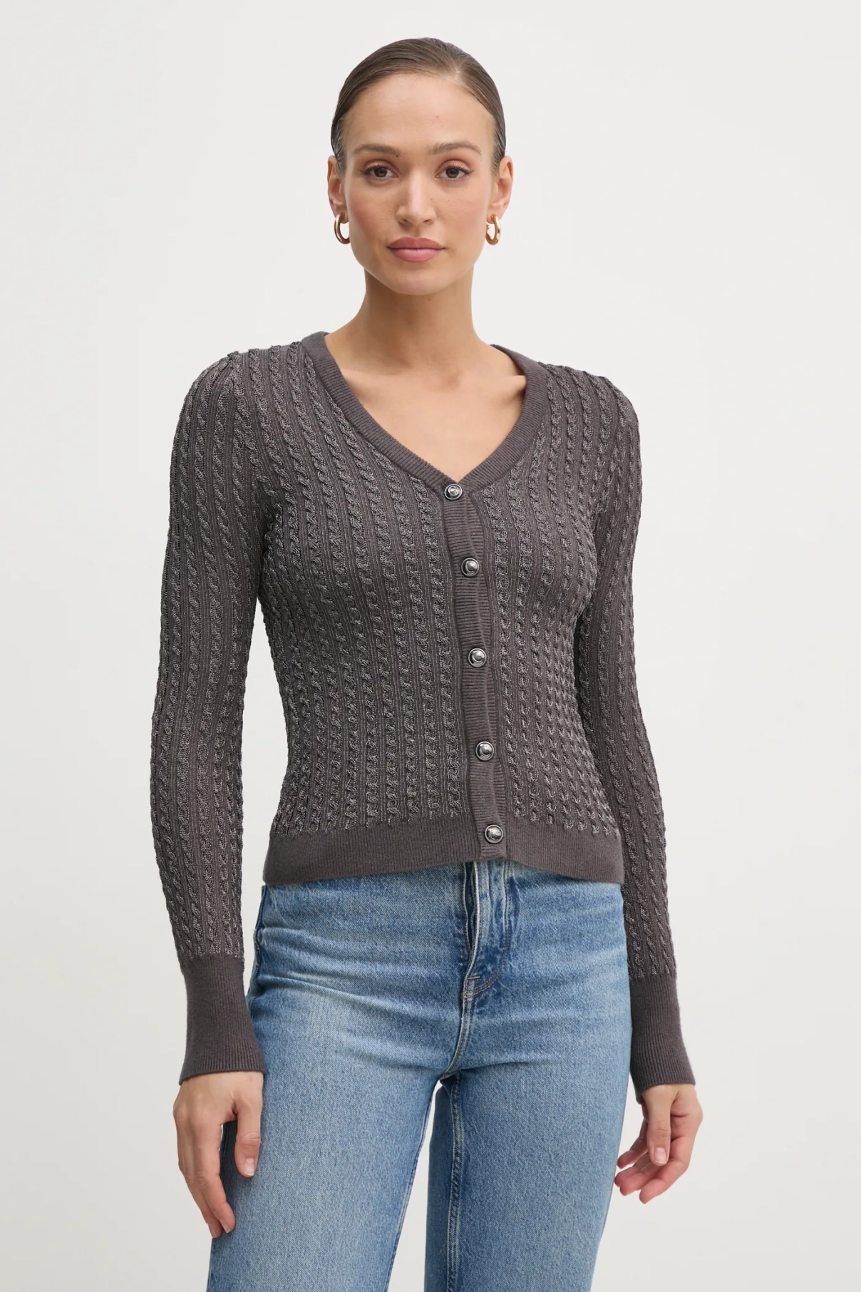 ДЖОЗИ свитер Guess, серый 
ДЖОЗИ свитер Guess, серый