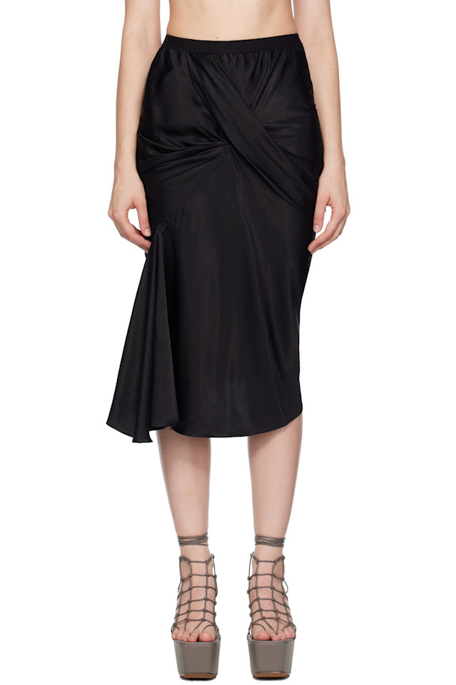 Юбка миди Concordians Seb Rick Owens, черный
Юбка миди Concordians Seb Rick Owens, черный