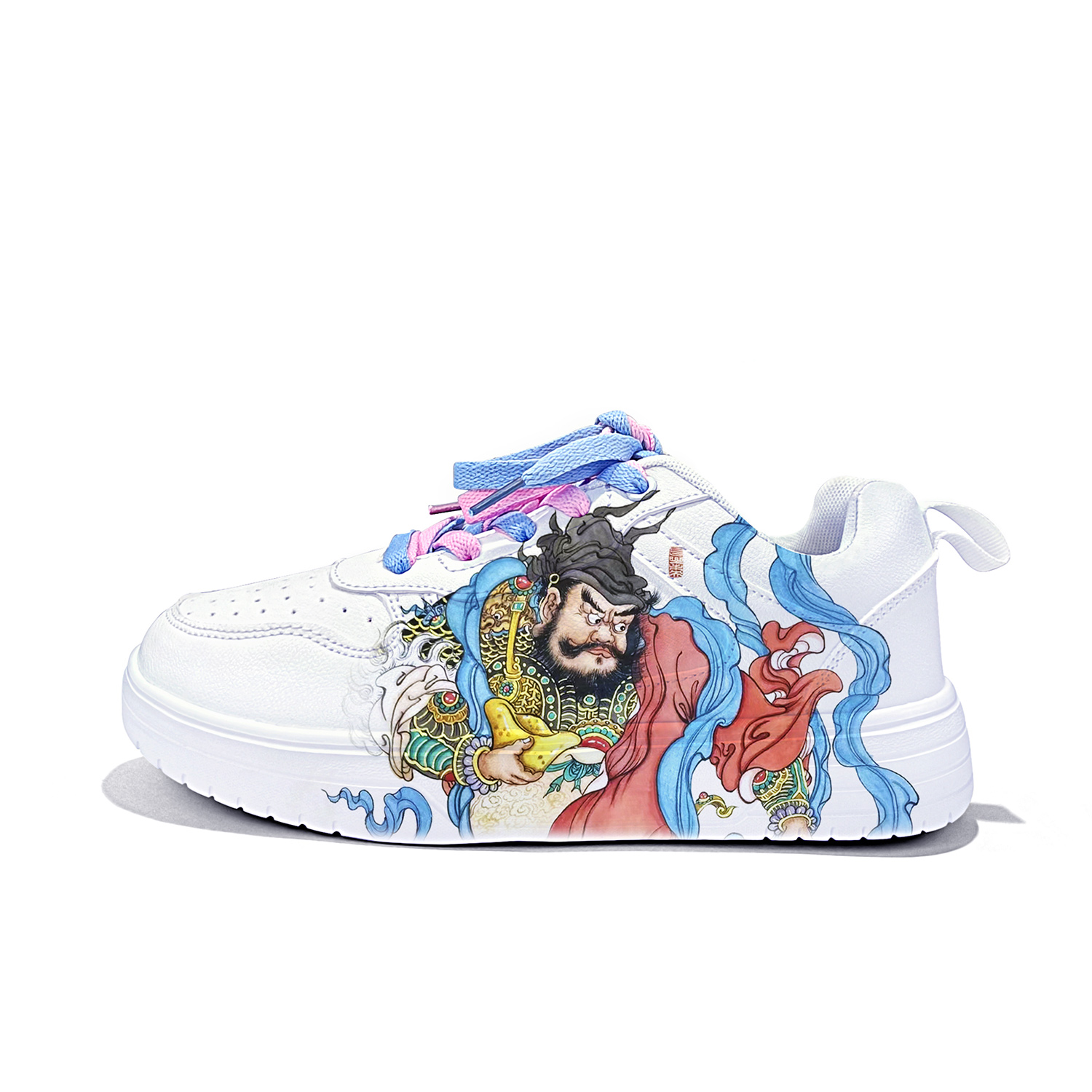 Cold cicadas yesterday Легкие и дышащие лоу-топы для скейтбординга унисекс белые с античной росписью Бог богатства ZLA2155D, цвет White-Antique Painting God of Wealth-ZLA2155D 
Cold cicadas yesterday Легкие и дышащие лоу-топы для скейтбординга унисекс белые с античной росписью Бог богатства ZLA2155D, цвет White-Antique Painting God of Wealth-ZLA2155D