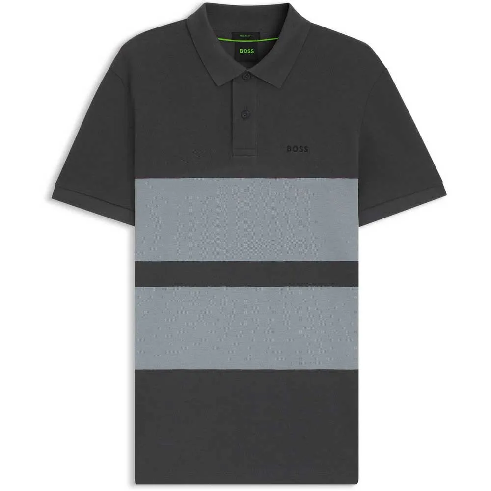 Поло с коротким рукавом BOSS Zone 10272839 01, серый
Поло с коротким рукавом BOSS Zone 10272839 01, серый
