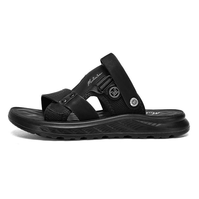 Mulinsen Пляжные сандалии мужские, черно-серые
Mulinsen Пляжные сандалии мужские, черно-серые