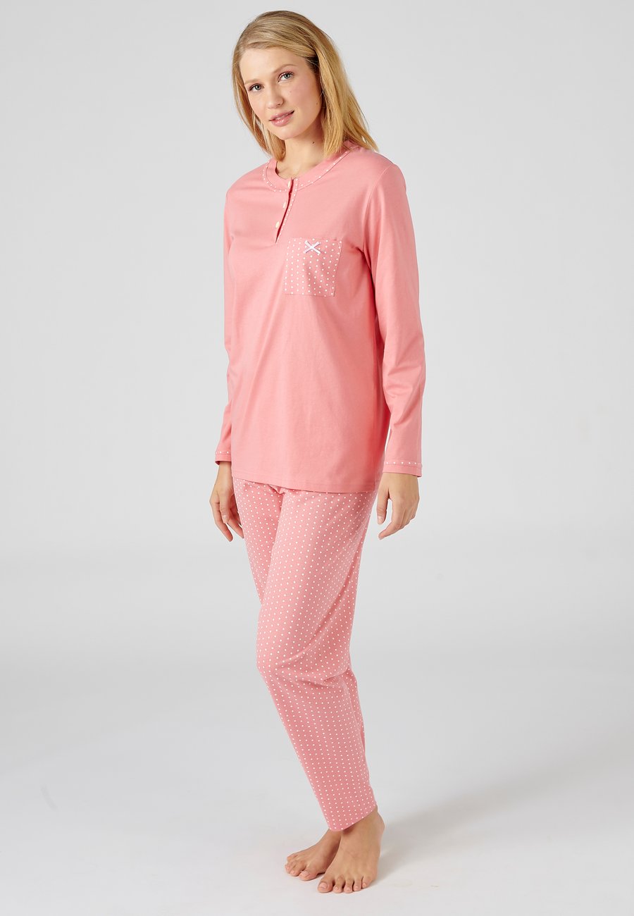 Пижамный комплект Damart SET, Pink/Pink
Пижамный комплект Damart SET, Pink/Pink