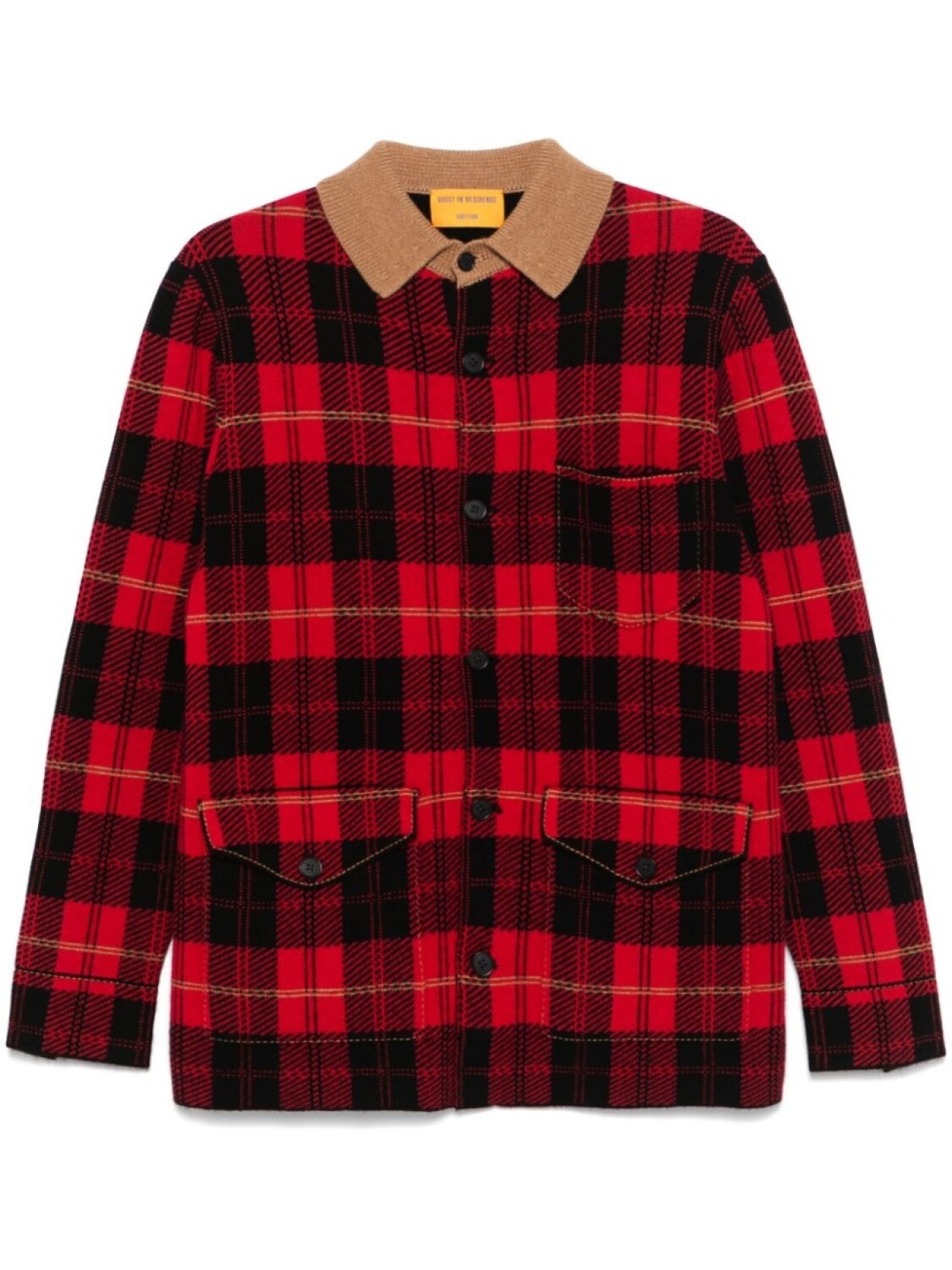 Guest In Residence кардиган в клетку тартан, красный
Guest In Residence кардиган в клетку тартан, красный