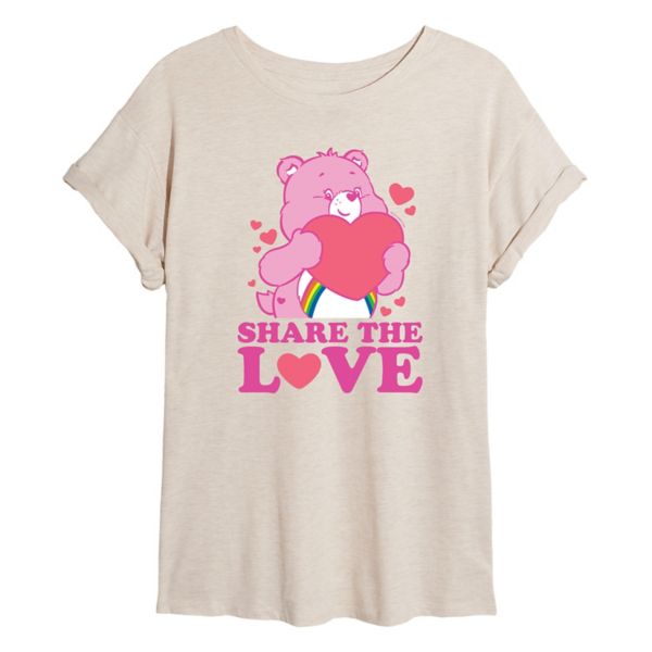 Футболка оверсайз Care Bears с принтом «Делитесь любовью» для подростков Licensed Character, бежевый
Футболка оверсайз Care Bears с принтом «Делитесь любовью» для подростков Licensed Character, бежевый