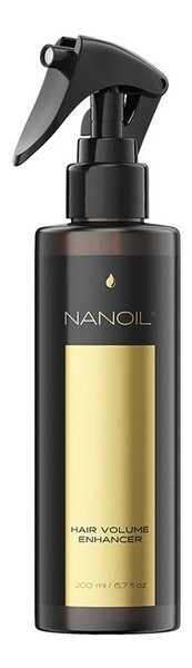 Nanoil, Hair Volume Enhancer, Спрей, увеличивающий объем волос, 200 мл
Nanoil, Hair Volume Enhancer, Спрей, увеличивающий объем волос, 200 мл
